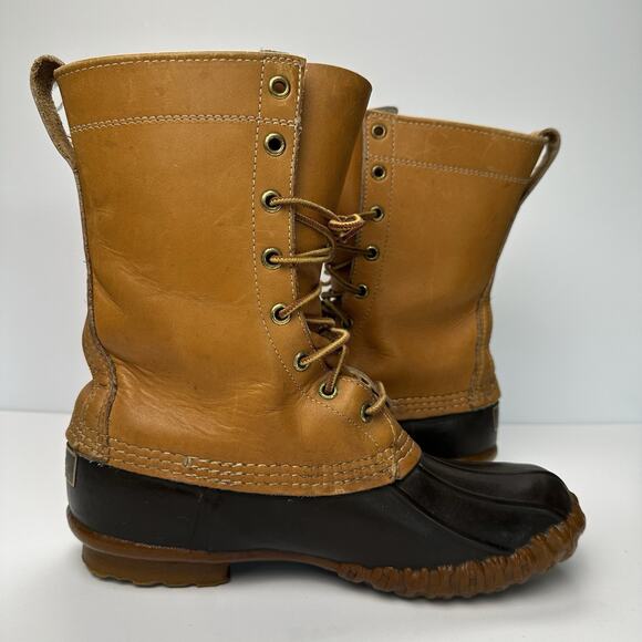 LL Bean Main Hunting Shoe 10”,Women 8 Duck Boot Excellent ! - Picture 11 of 16